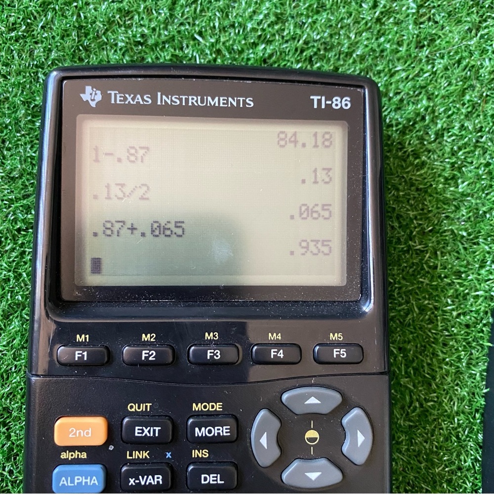 Texas Instruments Ti-86 Calculator - image 3